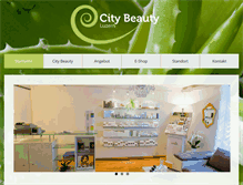 Tablet Screenshot of citybeauty.ch